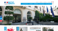 Desktop Screenshot of institutfrancais-egypte.com